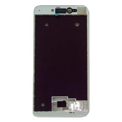 Lcd Frame Middle Chassis For Asus Zenfone Live 32gb Rose Gold By - Maxbhi Com