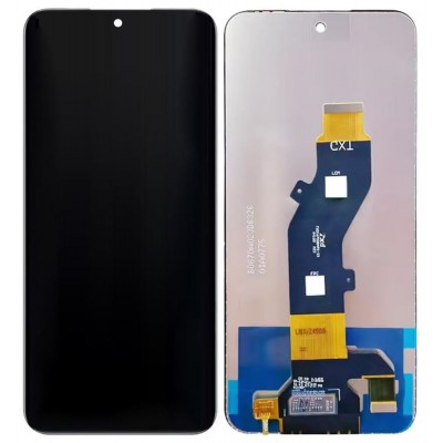 Lcd With Touch Screen For Itel A80 White By - Maxbhi Com