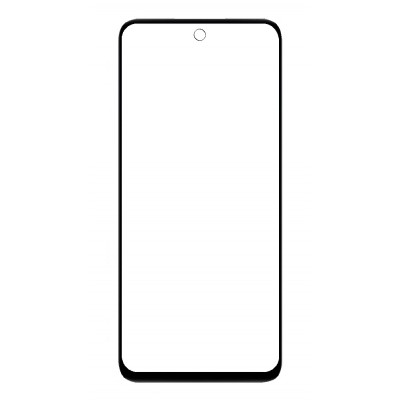 Replacement Front Glass For Itel A80 Black By - Maxbhi Com