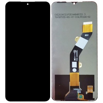 Lcd With Touch Screen For Itel Zeno 10 Black By - Maxbhi Com