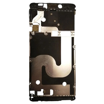 Lcd Frame Middle Chassis For Leeco Cool1 Dual Black By - Maxbhi Com