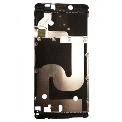 Lcd Frame Middle Chassis For Leeco Cool1 Dual White By - Maxbhi Com
