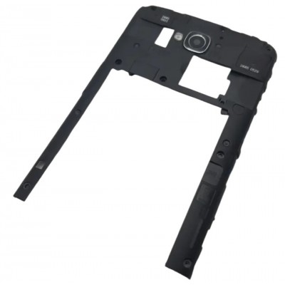 Middle Frame Ring Only For Lg G Pro Lite D686 White By - Maxbhi Com