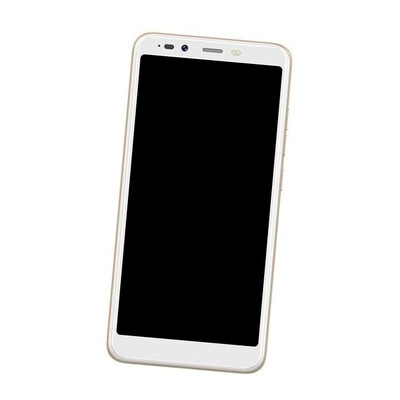 Camera Lens Glass with Frame for Techno Pop 1s White