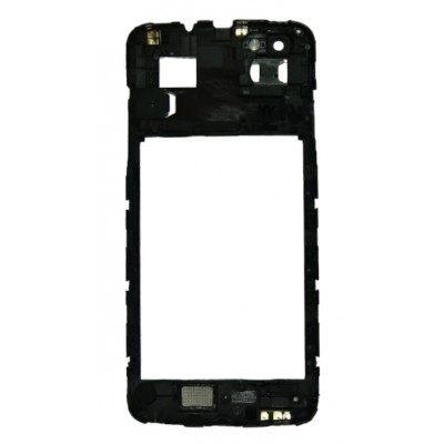Middle Frame Ring Only For Blu G5 Plus White By - Maxbhi Com