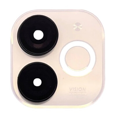 Camera Lens Glass With Frame For Itel A80 White By - Maxbhi Com