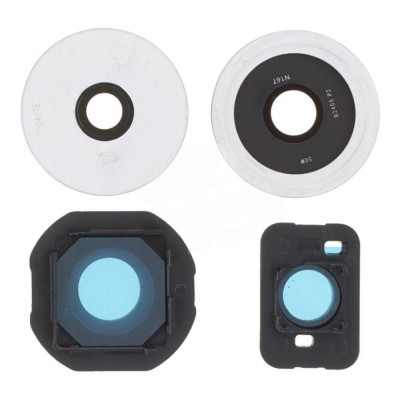 Camera Lens Glass With Frame For Xiaomi Poco F6 White By - Maxbhi Com