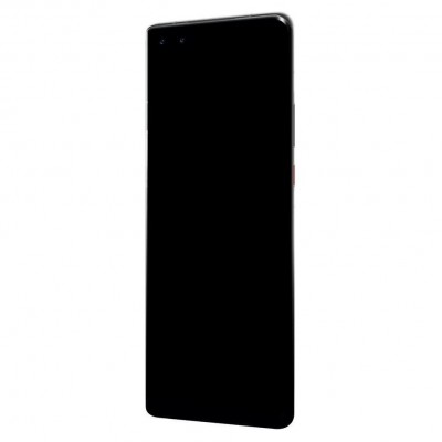 Camera Lens Glass with Frame for Huawei Mate 40 RS Porsche Design Black