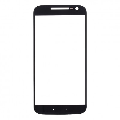 Replacement Front Glass For Moto G4 32gb Black By - Maxbhi Com
