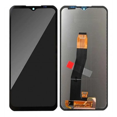 Lcd With Touch Screen For Oukitel Wp39 Black By - Maxbhi Com