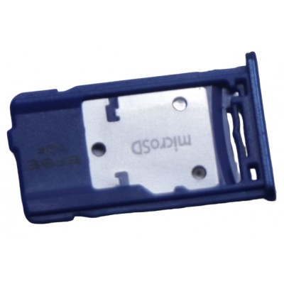 Sim Card Holder Tray For Samsung Galaxy F62 Blue - Maxbhi Com
