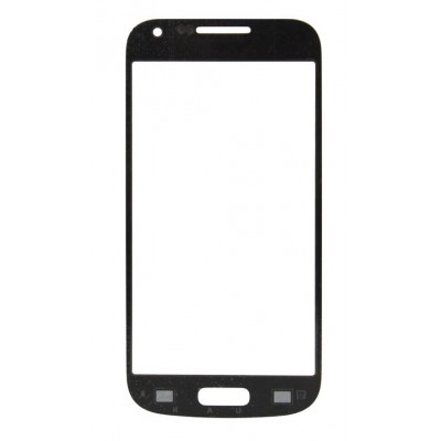 Replacement Front Glass For Samsung Galaxy S4 Mini I9198 Black By - Maxbhi Com