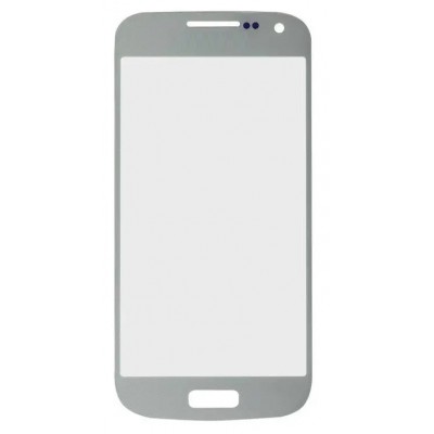 Replacement Front Glass For Samsung Galaxy S4 Mini I9198 White By - Maxbhi Com