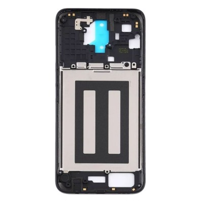 Middle Frame Ring Only For Oppo A11x Black By - Maxbhi Com