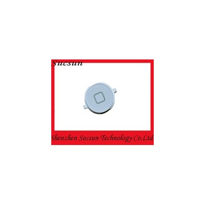 Home button key for Apple iPhone 4 White