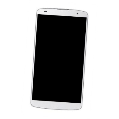 Camera Lens Glass with Frame for LG G Pro 2 F350 Silver