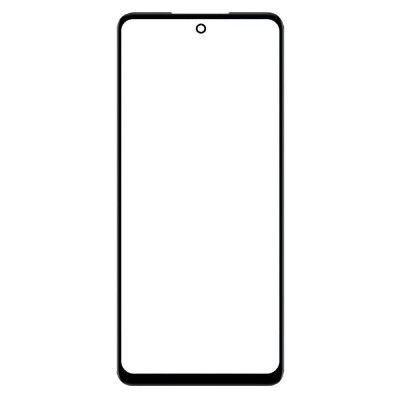 Replacement Front Glass For Philips S7710 Omni 10 Blue By - Maxbhi Com