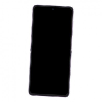 Lcd Frame Middle Chassis For Vivo X Flip 5g Black By - Maxbhi Com