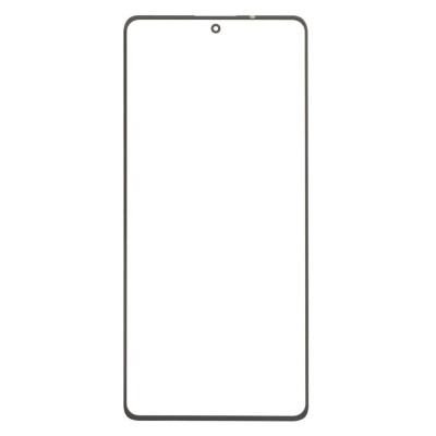 Replacement Front Glass For Xiaomi Poco M6 Pro 4g Black By - Maxbhi Com