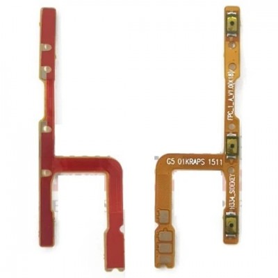 Power Button Flex Cable For Tecno Spark 20 Pro On Off Flex Pcb By - Maxbhi Com