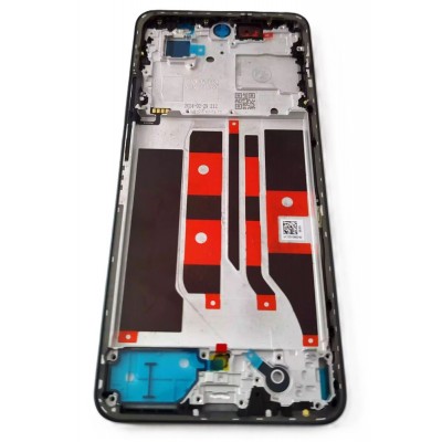 Lcd Frame Middle Chassis For Oppo Reno11 F 5g White By - Maxbhi Com