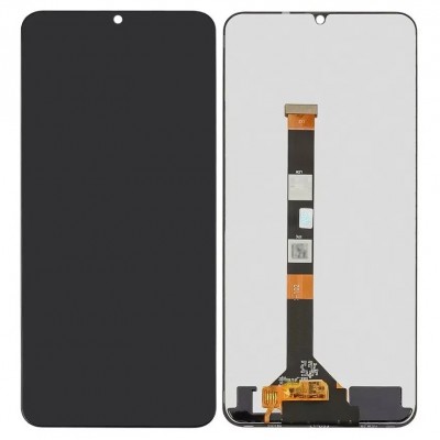 Lcd With Touch Screen For Realme Note 50 White By - Maxbhi Com