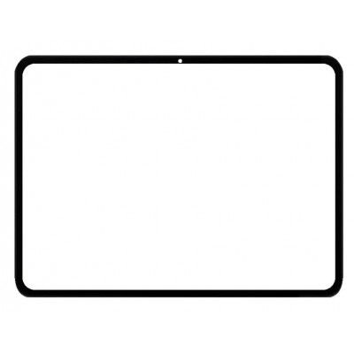 Replacement Front Glass For Oppo Pad Neo Black By - Maxbhi Com