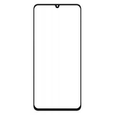 Replacement Front Glass For Realme Note 50 Black By - Maxbhi Com