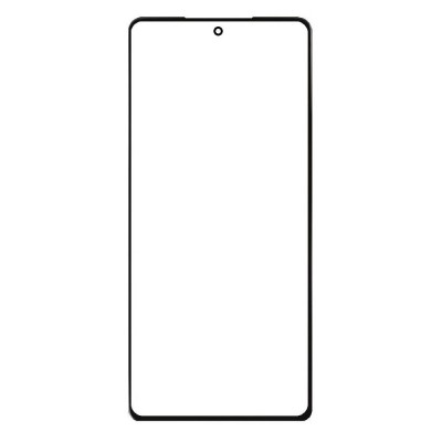 Replacement Front Glass For Motorola Moto G Stylus 5g 2024 Black By - Maxbhi Com