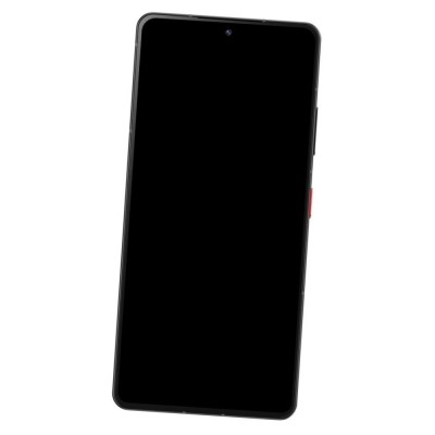 Lcd Frame Middle Chassis For Zte Axon 60 Ultra 5g Black By - Maxbhi Com