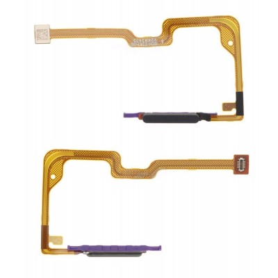 Fingerprint Sensor Flex Cable For Honor 90 Smart White By - Maxbhi Com