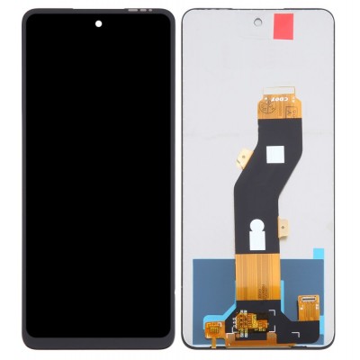Lcd With Touch Screen For Itel Rs4 White By - Maxbhi Com