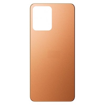 Back Panel Cover For Hmd Pulse Plus Orange - Maxbhi Com