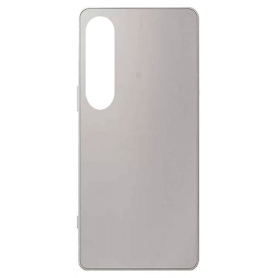 Back Panel Cover For Sony Xperia 1 Vi Silver - Maxbhi Com