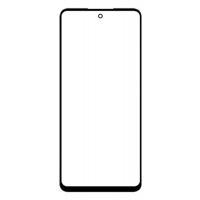 Replacement Front Glass For Hmd Vibe Black By - Maxbhi Com