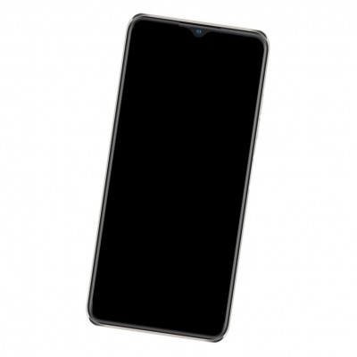 Lcd Frame Middle Chassis For Oukitel C38 Black By - Maxbhi Com