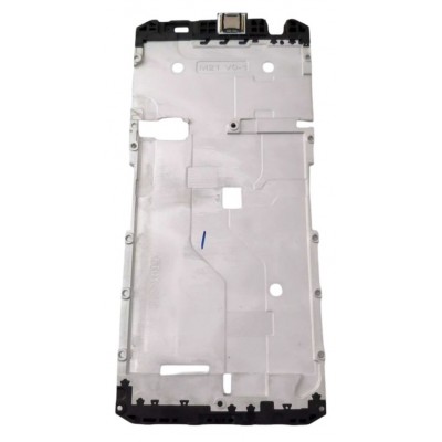 Lcd Frame Middle Chassis For Doogee S41t Orange By - Maxbhi Com