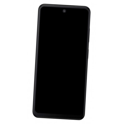 Lcd Frame Middle Chassis For Hmd Fusion 5g Black By - Maxbhi Com