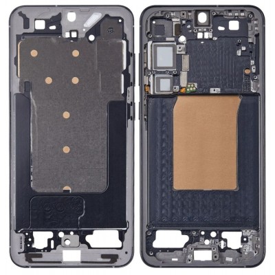 Lcd Frame Middle Chassis For Samsung Galaxy S25 Plus Black By - Maxbhi Com