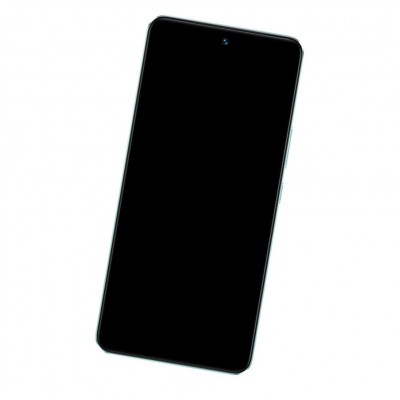 Camera Lens Glass with Frame for Vivo V30 Lite Black