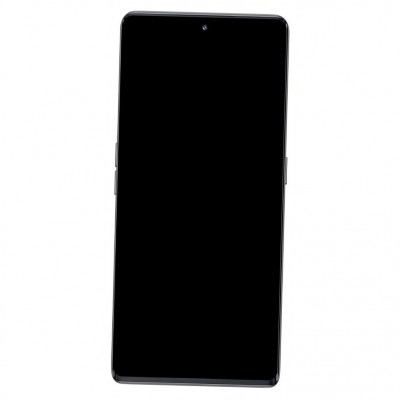 Camera Lens Glass with Frame for Cubot X90 Black