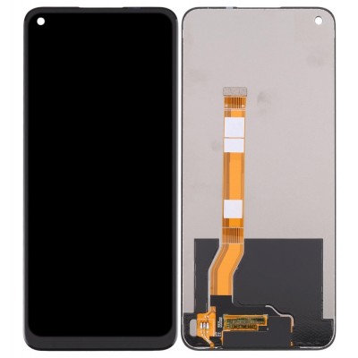 LCD with Touch Screen for Oppo A96 4G - Blue by Maxbhi.com