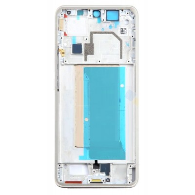 Lcd Frame Middle Chassis For Xiaomi Redmi K60 Ultra White By - Maxbhi Com