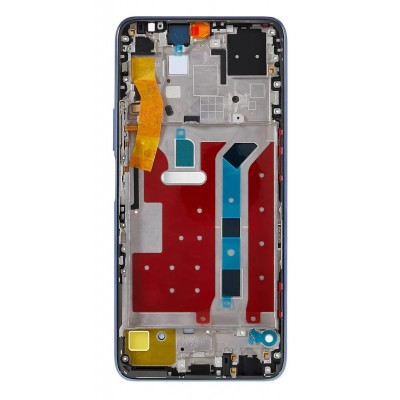 Lcd Frame Middle Chassis For Huawei Enjoy 20 Pro Silver By - Maxbhi Com