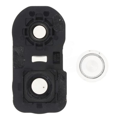 Camera Lens Glass With Frame For Xiaomi Redmi Note 13 4g White By - Maxbhi Com