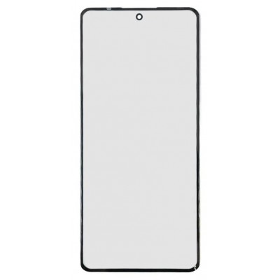 Replacement Front Glass For Infinix Zero 30 4g Black By - Maxbhi Com