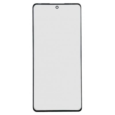 Replacement Front Glass For Infinix Zero 30 4g Black By - Maxbhi Com