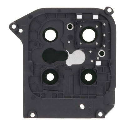 Camera Lens Glass With Frame For Honor X8 5g White By - Maxbhi Com