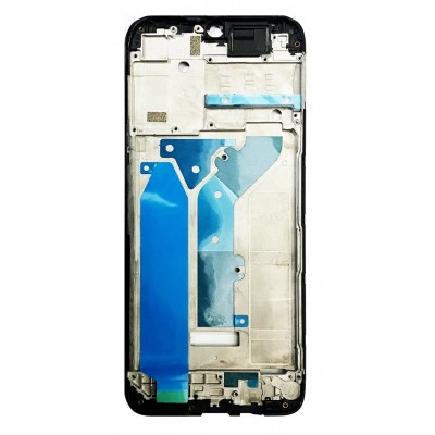 Lcd Frame Middle Chassis For Infinix Hot 10i Purple By - Maxbhi Com