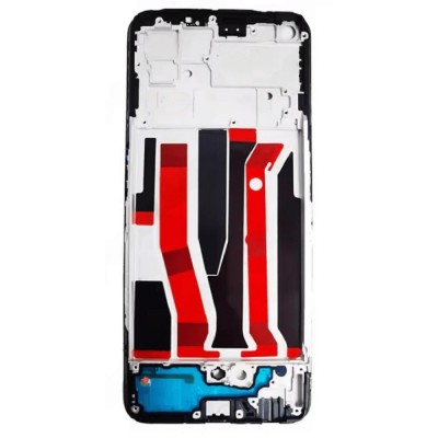 Lcd Frame Middle Chassis For Oppo Reno6 Z White By - Maxbhi Com